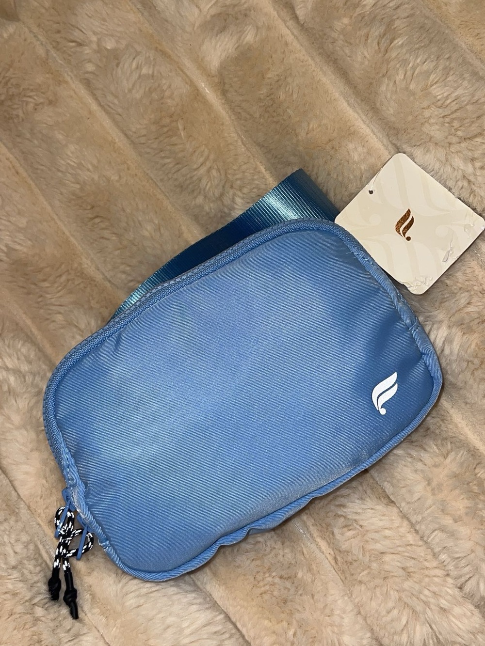 Fabletics Light Blue Crossbody Pouch